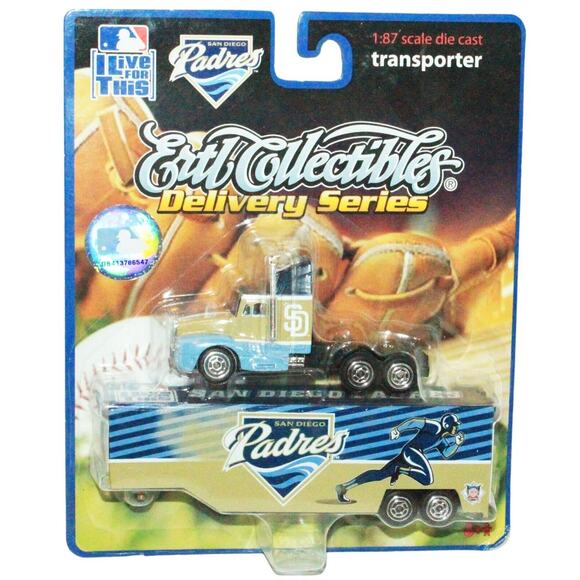 12 Pc Lot - San Diego Padres MLB Delivery Series 1:87 Diecast Toy Truck 2006 - Picture 3 of 6